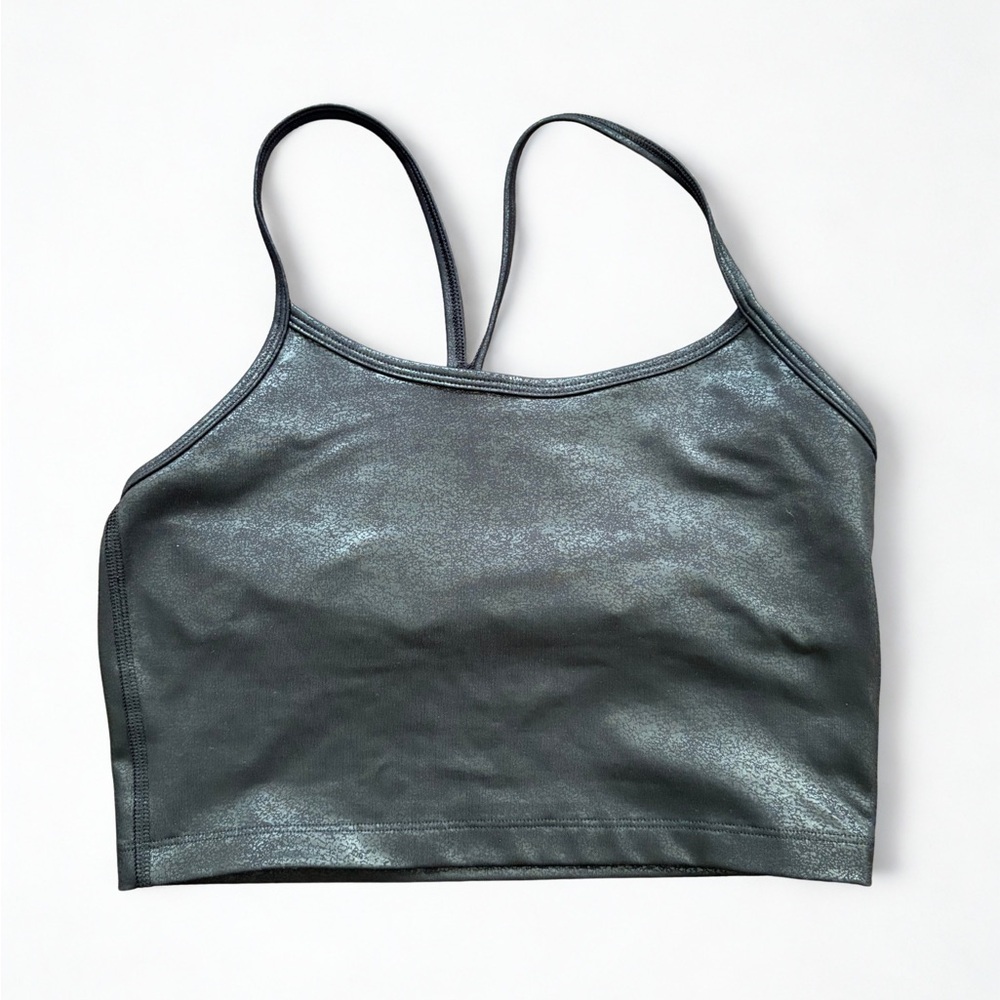 OFFLINE By Aerie The Hugger Crackle Racerback Sports Bra Small